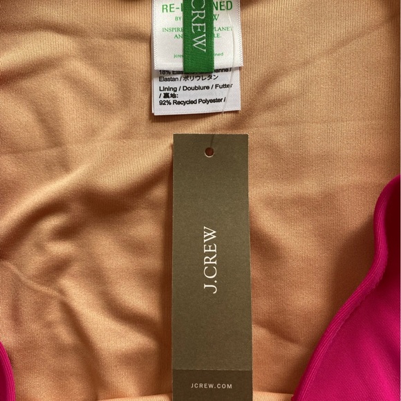 J. Crew Fuchsia Hot Pink High Rise Bikini Bottom Women’s Size XS Small Medium - Picture 6 of 10